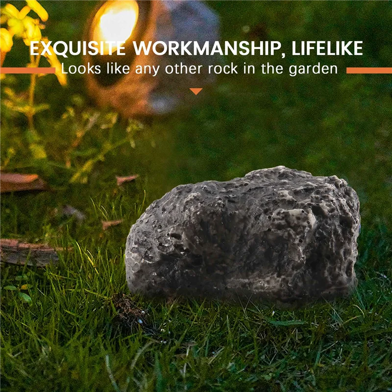 B34B-Key Safe Stash Hollow Secret Hidden Funny Muddy Rock Stone Case Box Home Garden Decor Security Gift