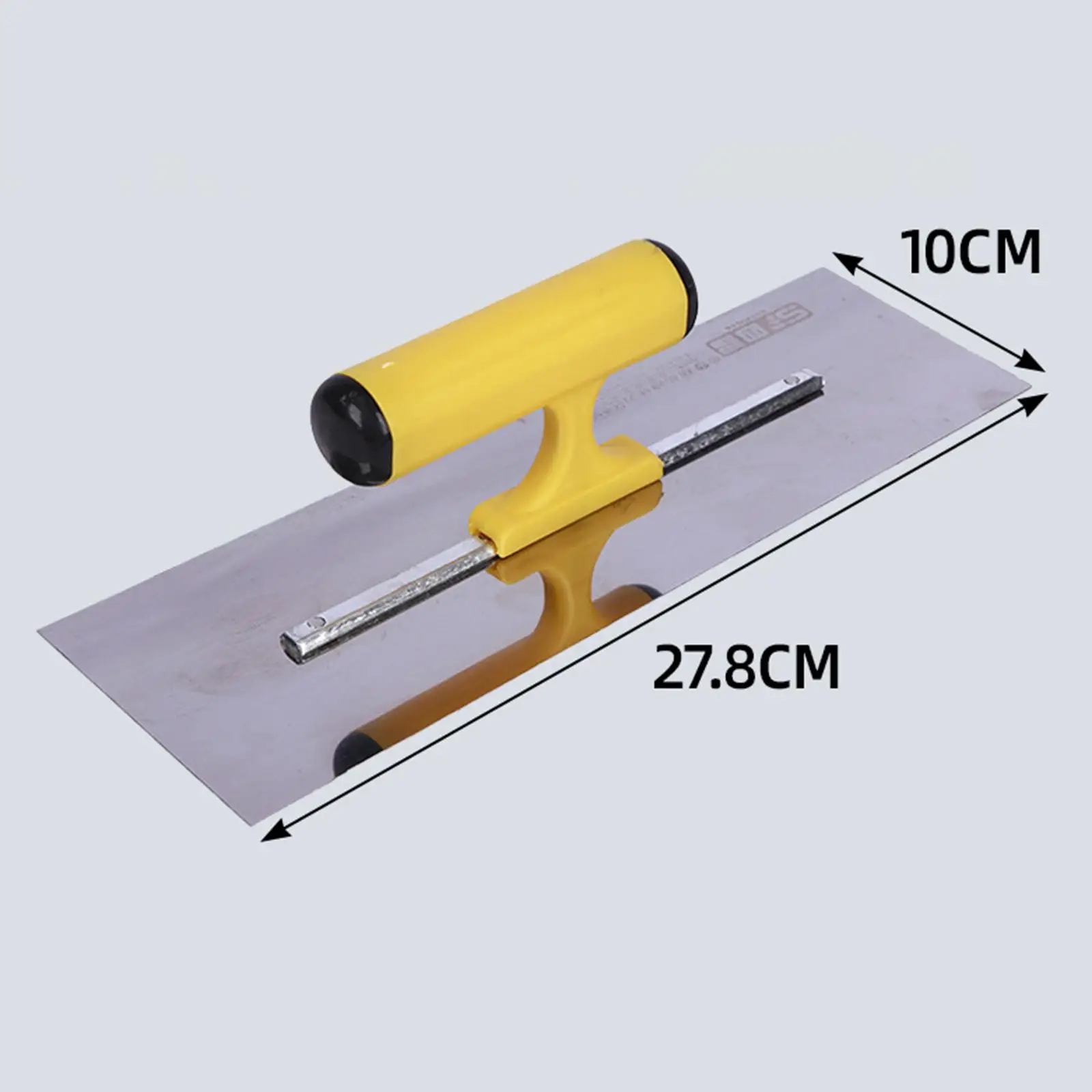 Plastering Trowel Stainless Steel Drywall Trowel for Concrete Finishing Flooring Finishing Cement Tiling Scraping Grouting