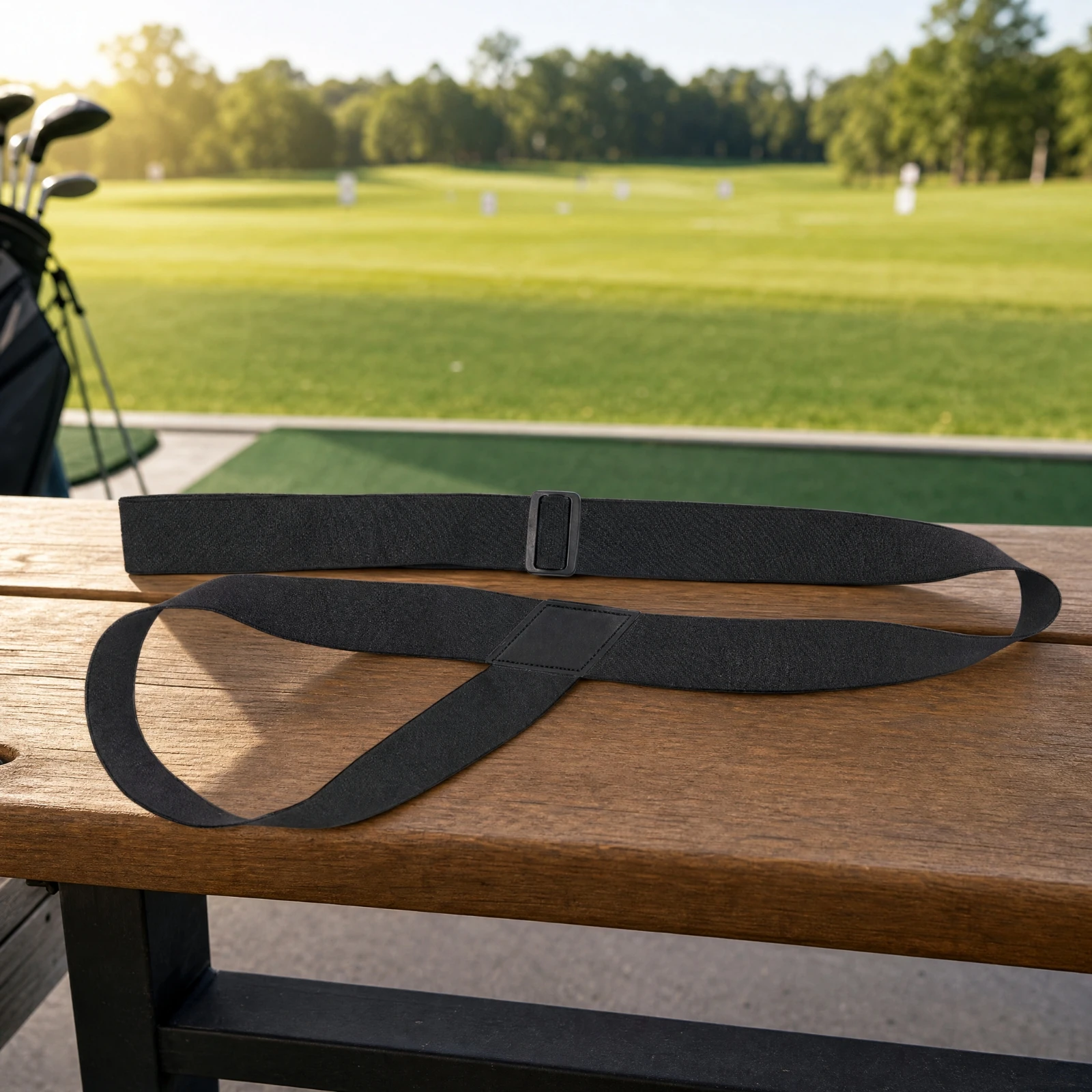 Adjustable Golf Swing Training Strap Reinforced Golf Swing Training Strap with Plastic Buckle Beginner-Friendly Comfortable