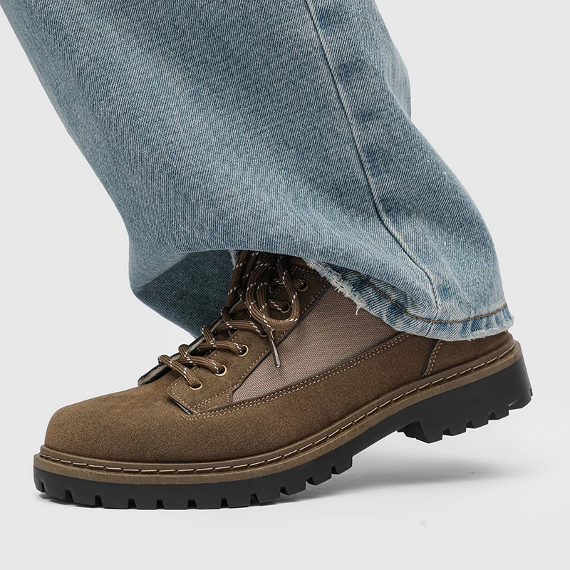 

Men Casual Leather Shoes Fashion Formal Oxford Thick Bottom Dress Shoes Men Gentleman Outdoor Shoes