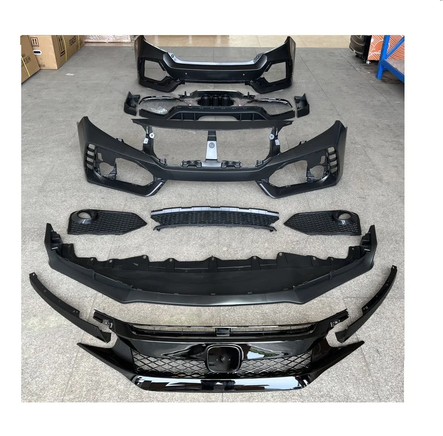 

NEW 2020 TR Car Bumpers Body Kit for civic 2016-2021