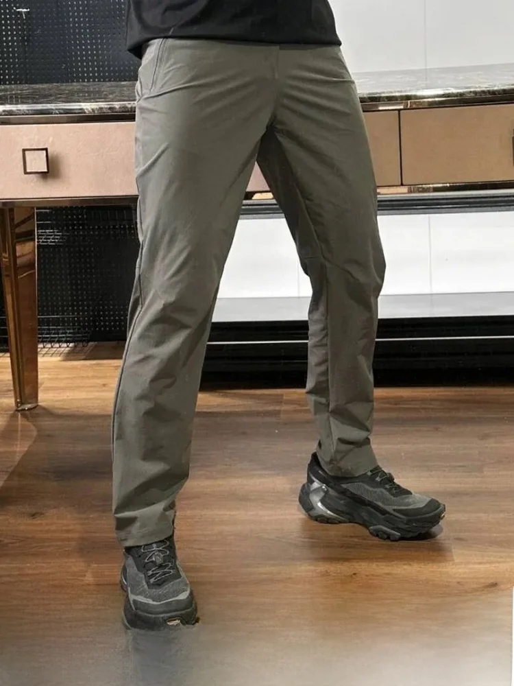 

Outdoor Core Men's Soft Casual Pants 3D Cutting Waterproof Quick Dry Functional Spring Summer Straight Leg Pants