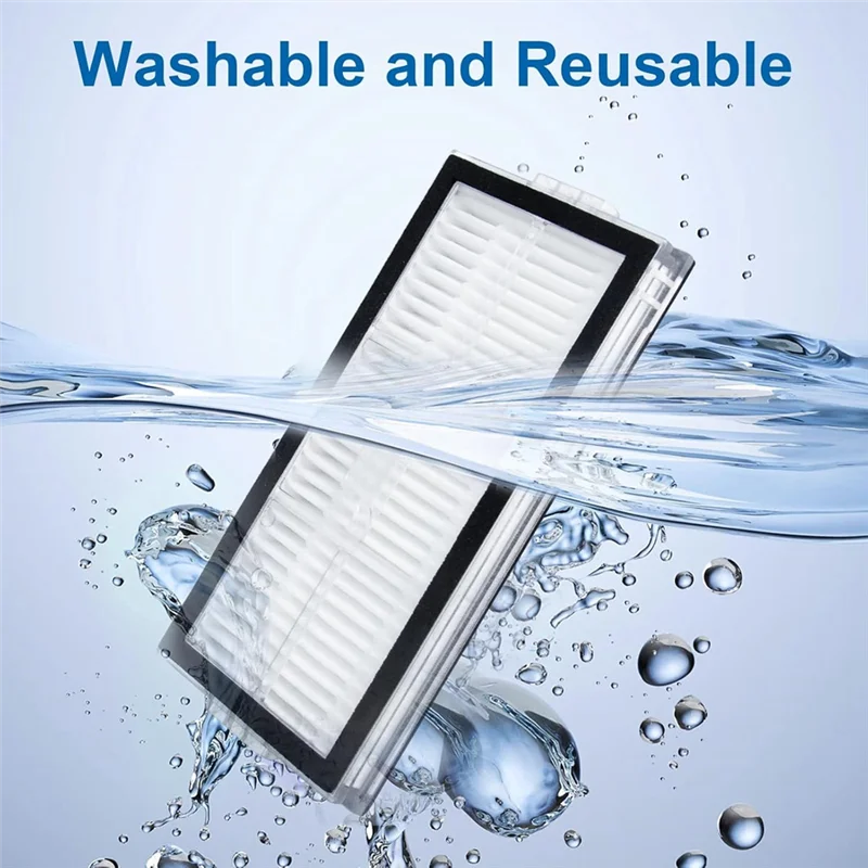 Paquete de BAAN-4 filtros HEPA de repuesto para accesorios de Robot aspirador Roborock Saros 10R