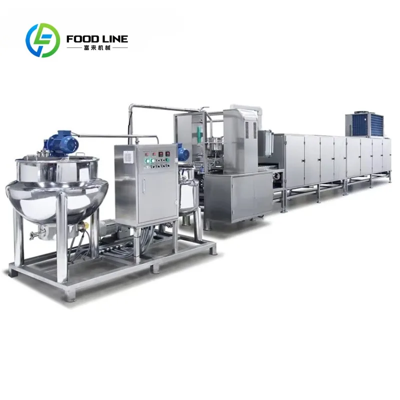 Chewing Gum Making Line Commercial Gum Processing Equipment for Candy Production Plant