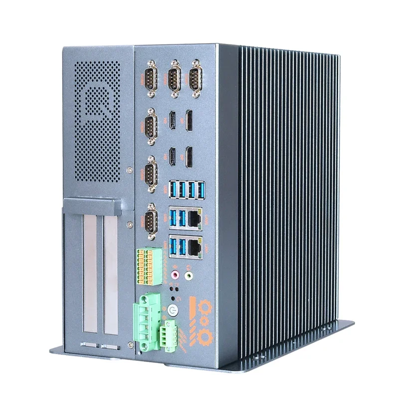 Customized PCIe X4 Expansion LTE 12th/13th/14th Gen LGA 1700 Q670 Embedded Industrial Mini Pc DP 6COM DB9 Industrial Computer