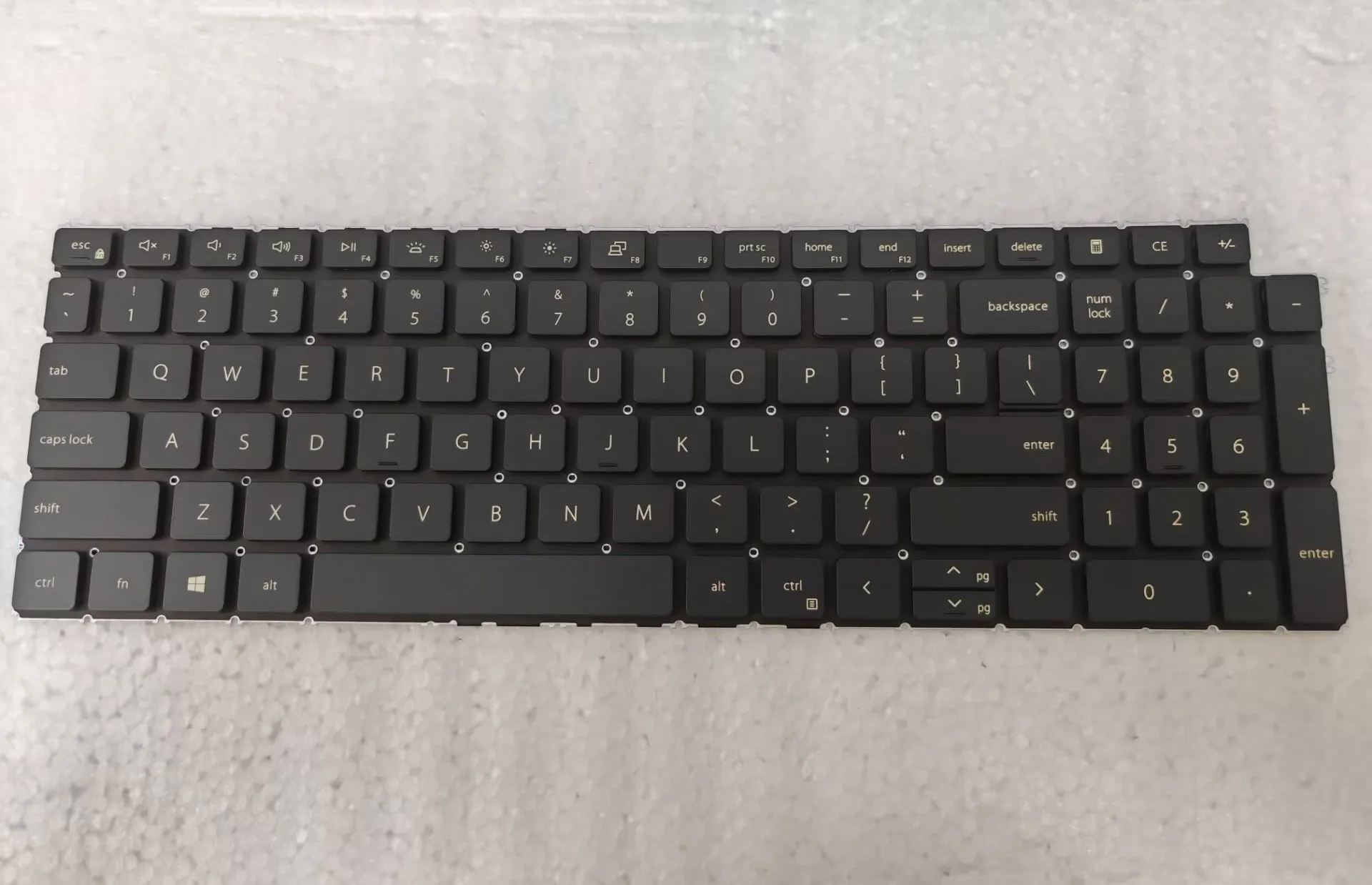US Keyboard For Dell Inspiron 15 3510 3511 P112F 3515 3525 P106F 7610 P107F 15 5515 7510 16 Plus 7610 Black backlit