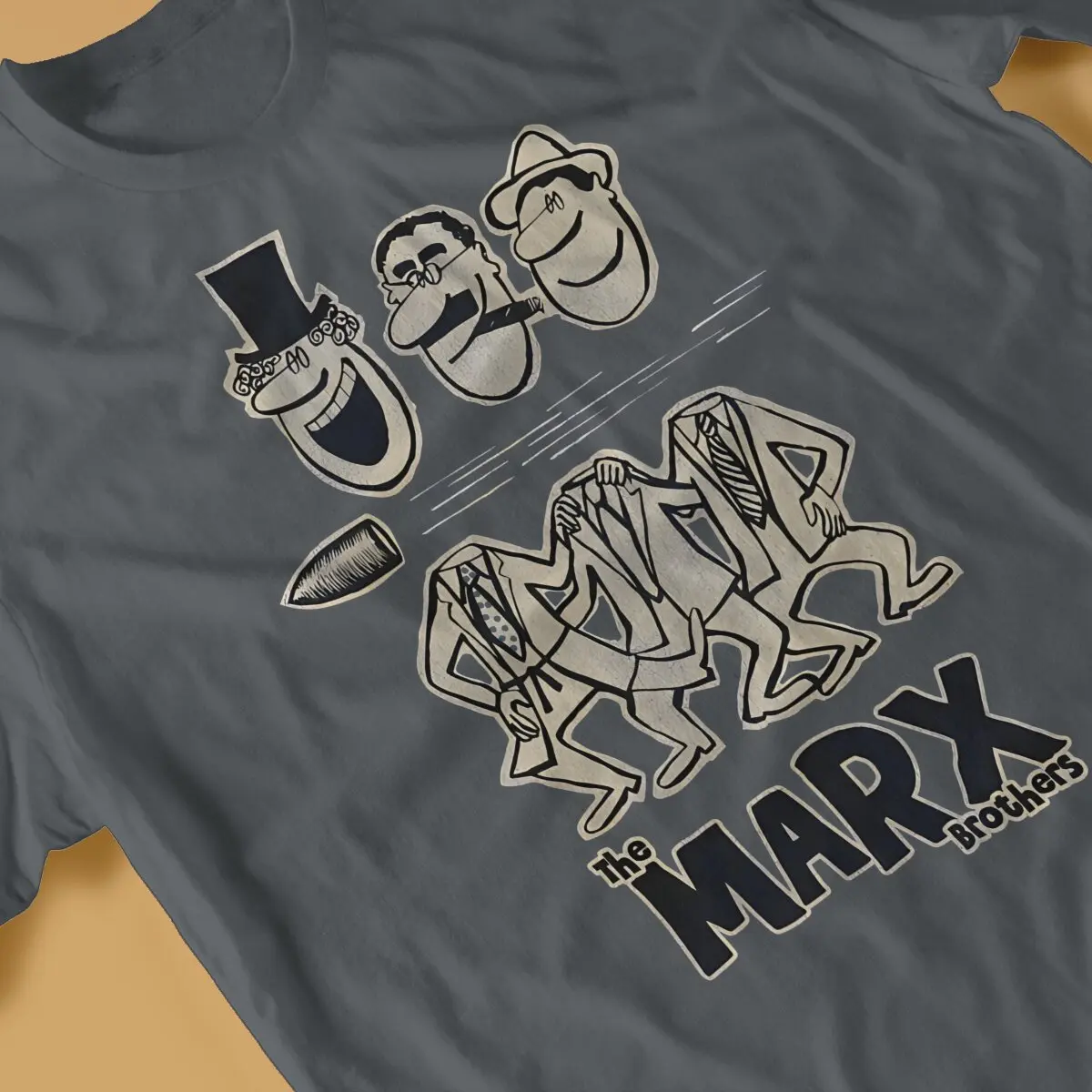 The Great Marx The Marx Brothers Duck Soup T Shirt Harajuku Teenager Alternative Quality Tshirt Oversized Crewneck Men Clothes