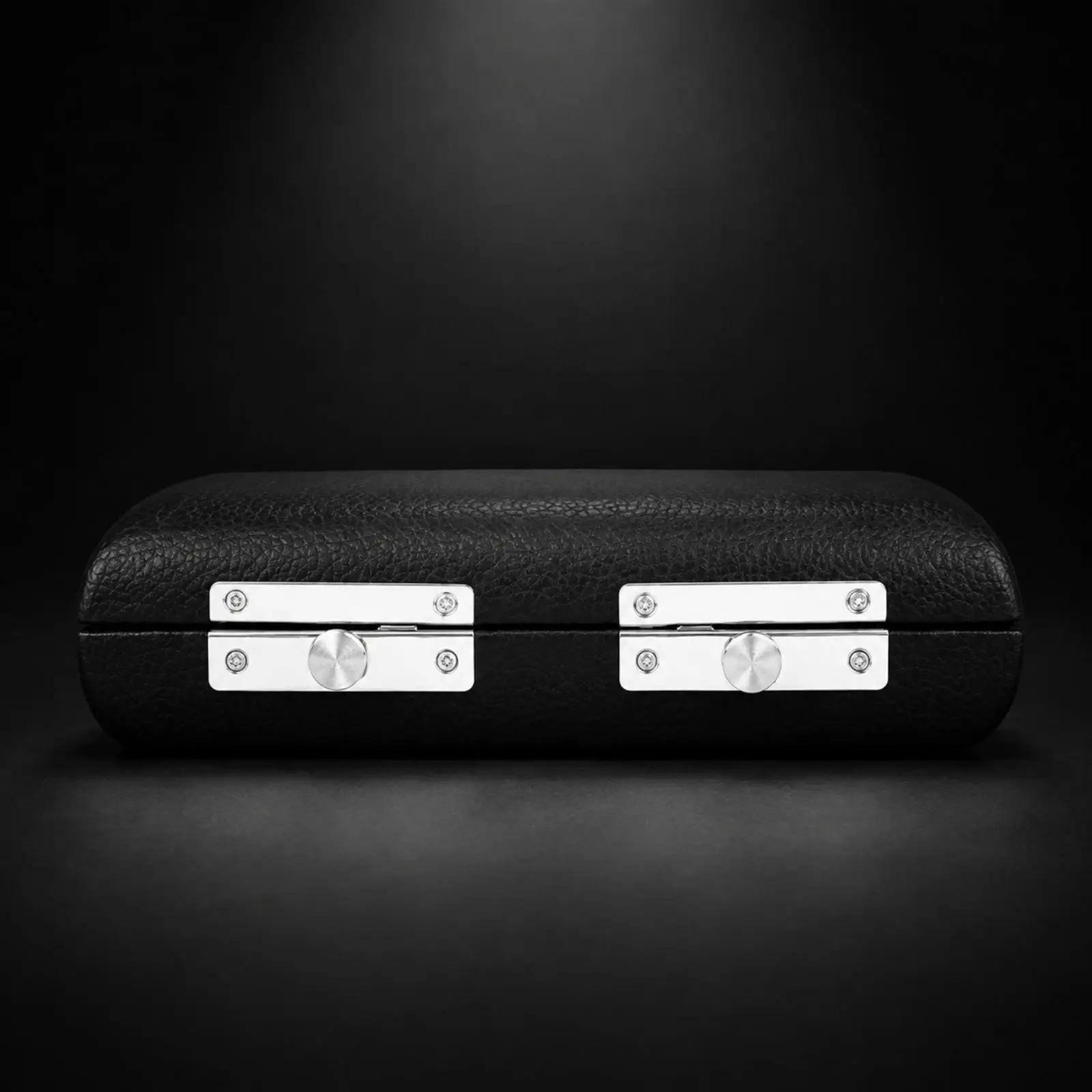 Curved Flute Headjoint Case Padded Leather Flute Headjoint Case Lightweight for Artists, Instrument Maintenance, Transport,
