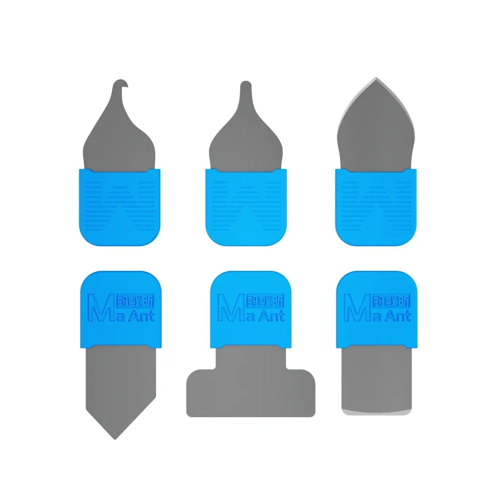 

6 шт./компл. ультратонкий металлический стальной инструмент для открытия батареи мобильного телефона, разборка, открытие ЖК-экрана, инструменты для удаления клея