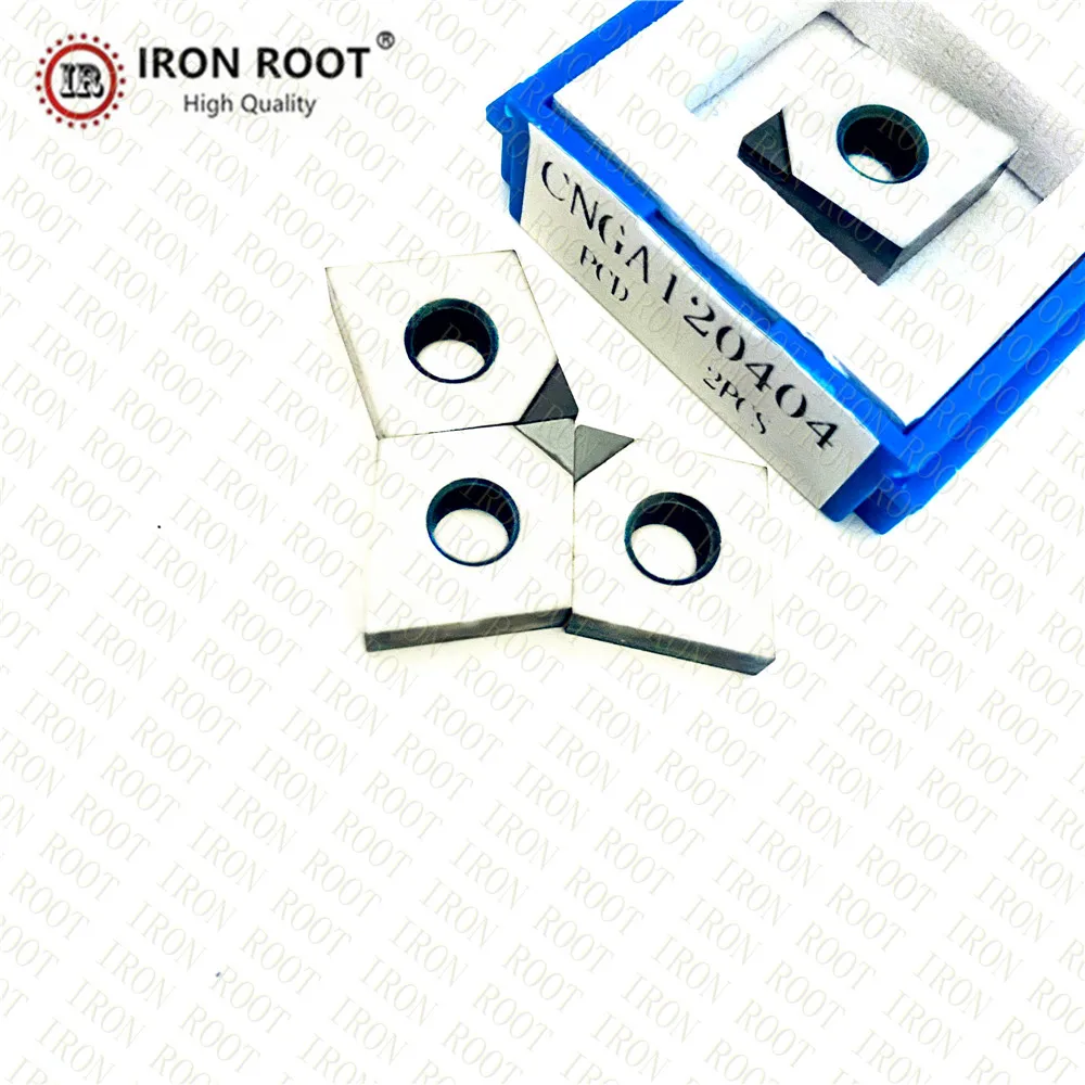 2P Turning Insert CNGA120402 ,CNGA120404,CNGA120408 PCD Machining CNC Metal Lathe Tool Turning Tool Diamond Insert