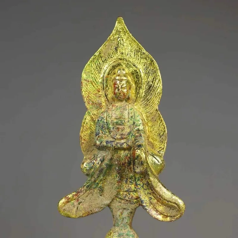 Antique White Copper Thousand-Armed Guanyin , Home Decorative , Tibetan-Style Buddha Statue Ornament