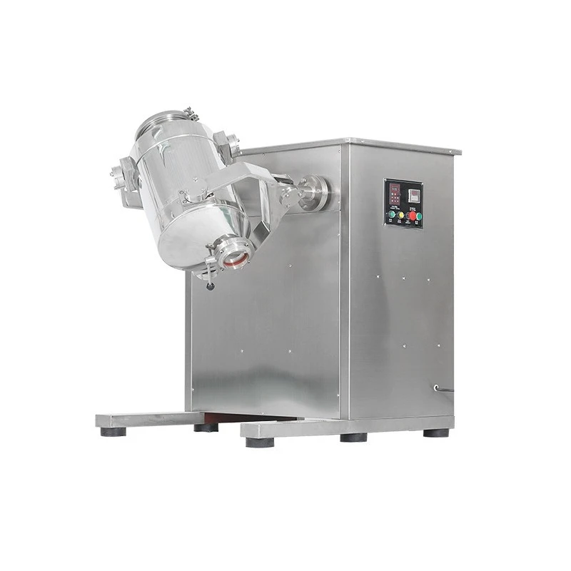 SBH-50 Stainless Steel 3D Mixer Industrial Laboratory Commercial Beverage Coffee Traditional Chinese Medicine Granule Mixer