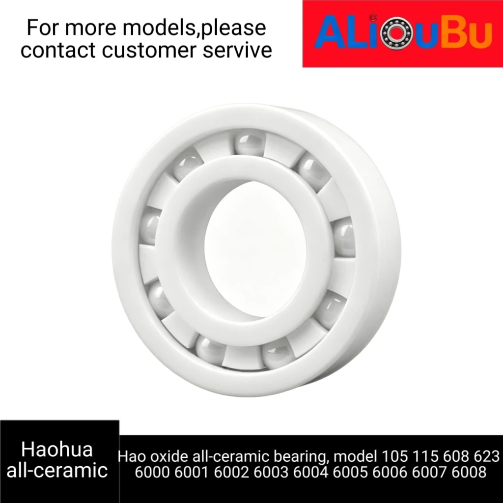 Zirconia all-ceramic bearing, 6000 6001 6002 6003 6004 6005 6006 6007 6008 6009 6010 6011 6012 6013 6014.