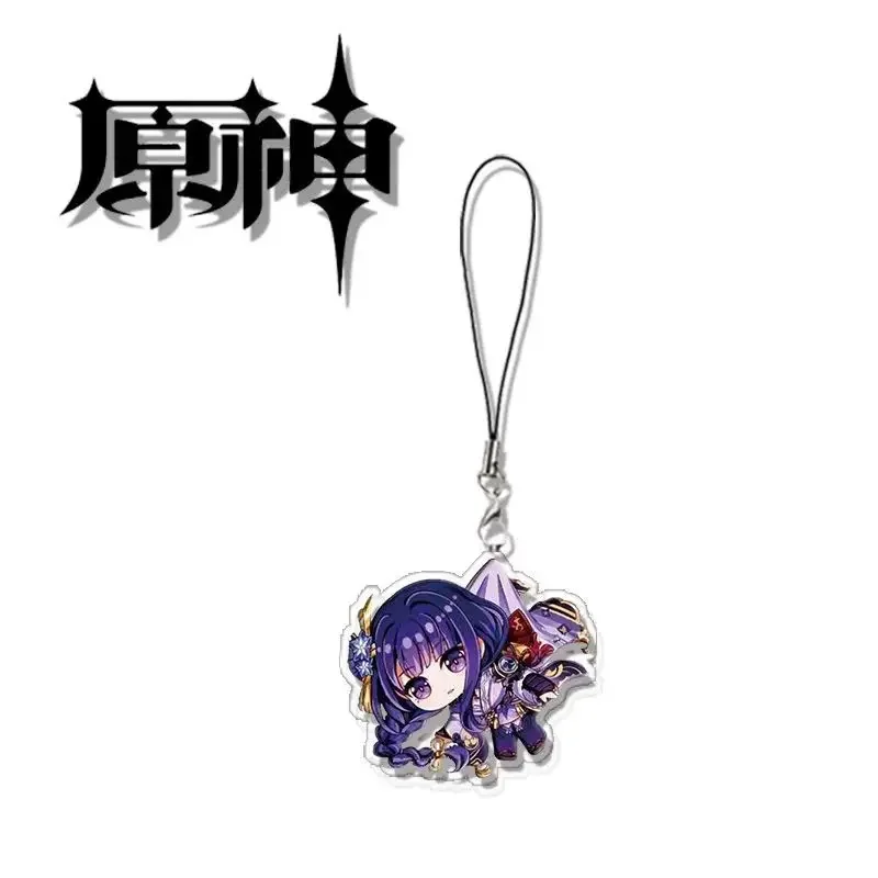 New keychain Mobile Genshin Game Mavuika Citlali Phone Keychain Cute Cartoon Anime Keyring Backpack Jewelry Accessories Cosplay