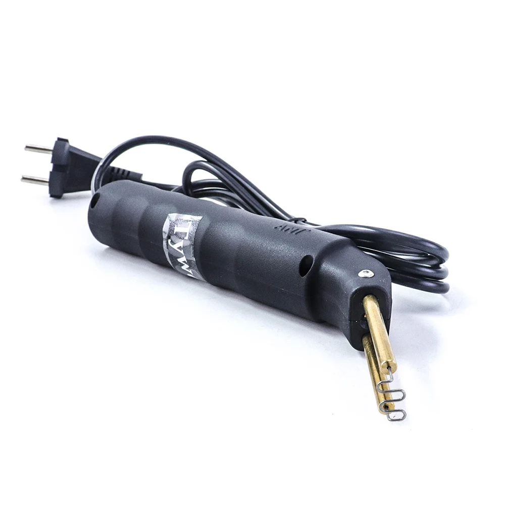 Imagem -03 - Ferramentas de Soldadura do Pvc do Abs para o Reparo do Pára-choques do Carro Ferro Liso do Soldador Máquina Quente do Grampeador 110240v