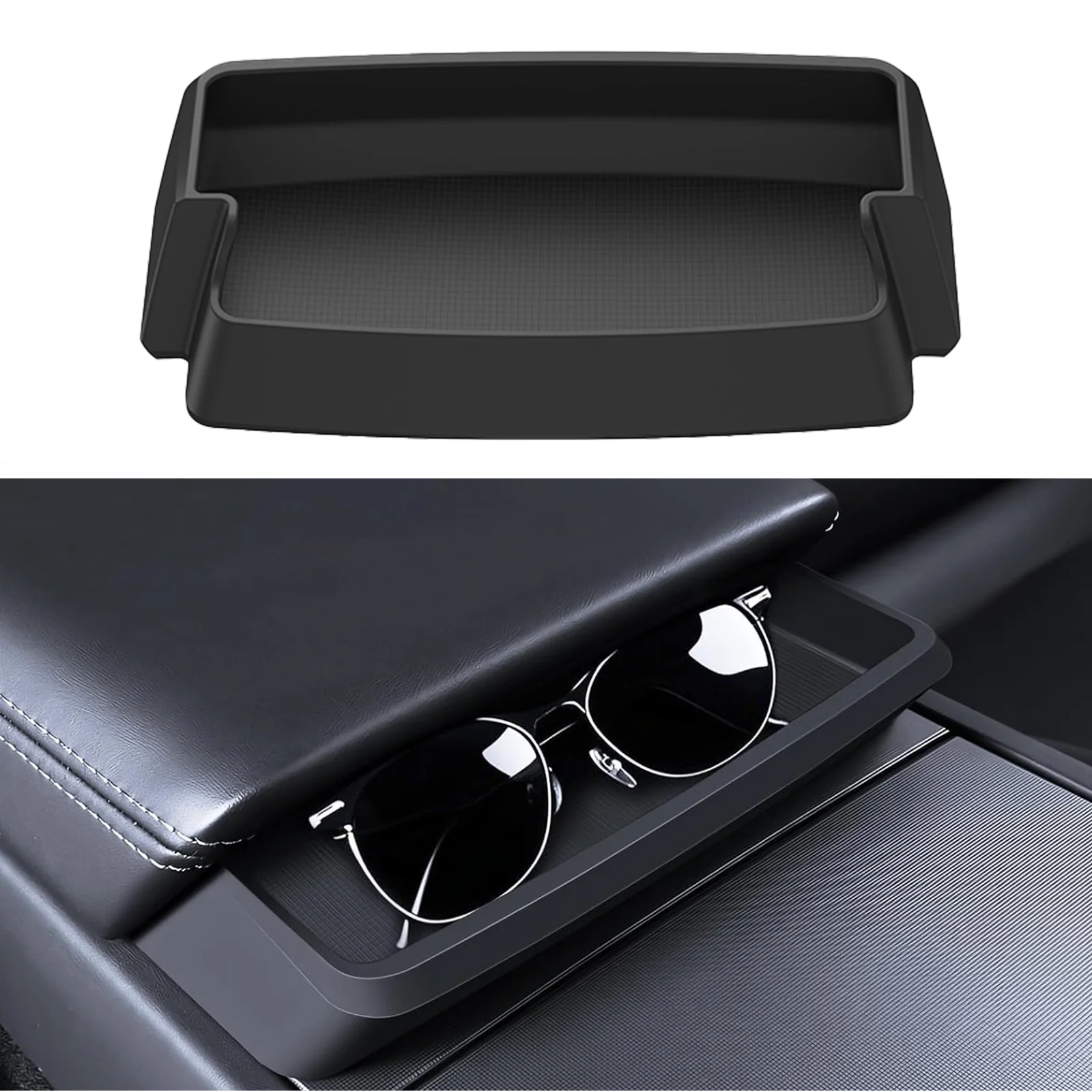 

Для Tesla Model Y Juniper 2025 ящик для хранения подлокотника центральной консоли для модели 3 Highland подлокотник ящик аксессуары для салона автомобиля