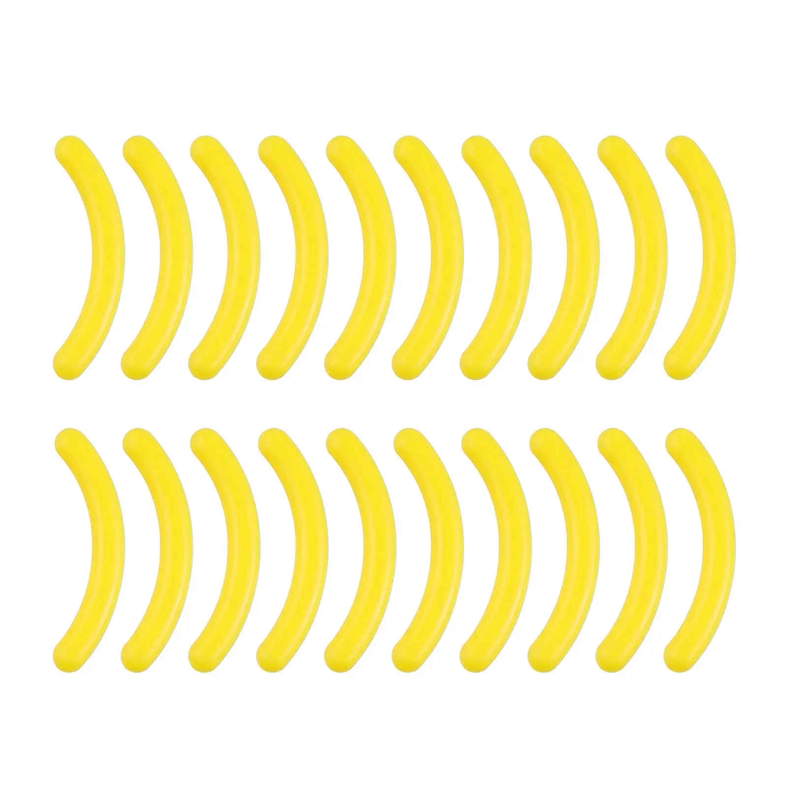 เครื่องดัดขนตา20ชิ้นอุปกรณ์เสริมเครื่องสำอางอุปกรณ์เสริมสำหรับ peralatan Rias แบบพกพาใช้งานได้ยาวนานทนทานแผ่นอะไหล่สำหรับเปลี่ยน