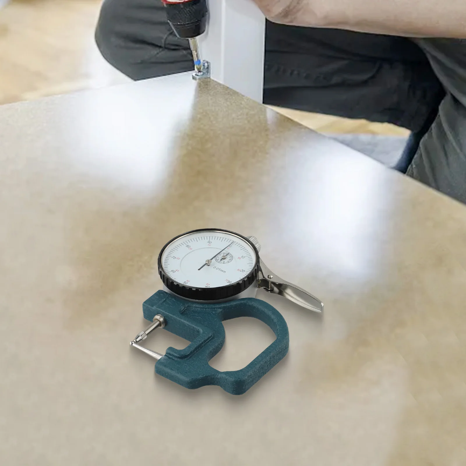 

Smart Digital Thickness Gauging Tool Perfectly Suited for Measuring Different Materials Like Rubber & Fabric Quickly