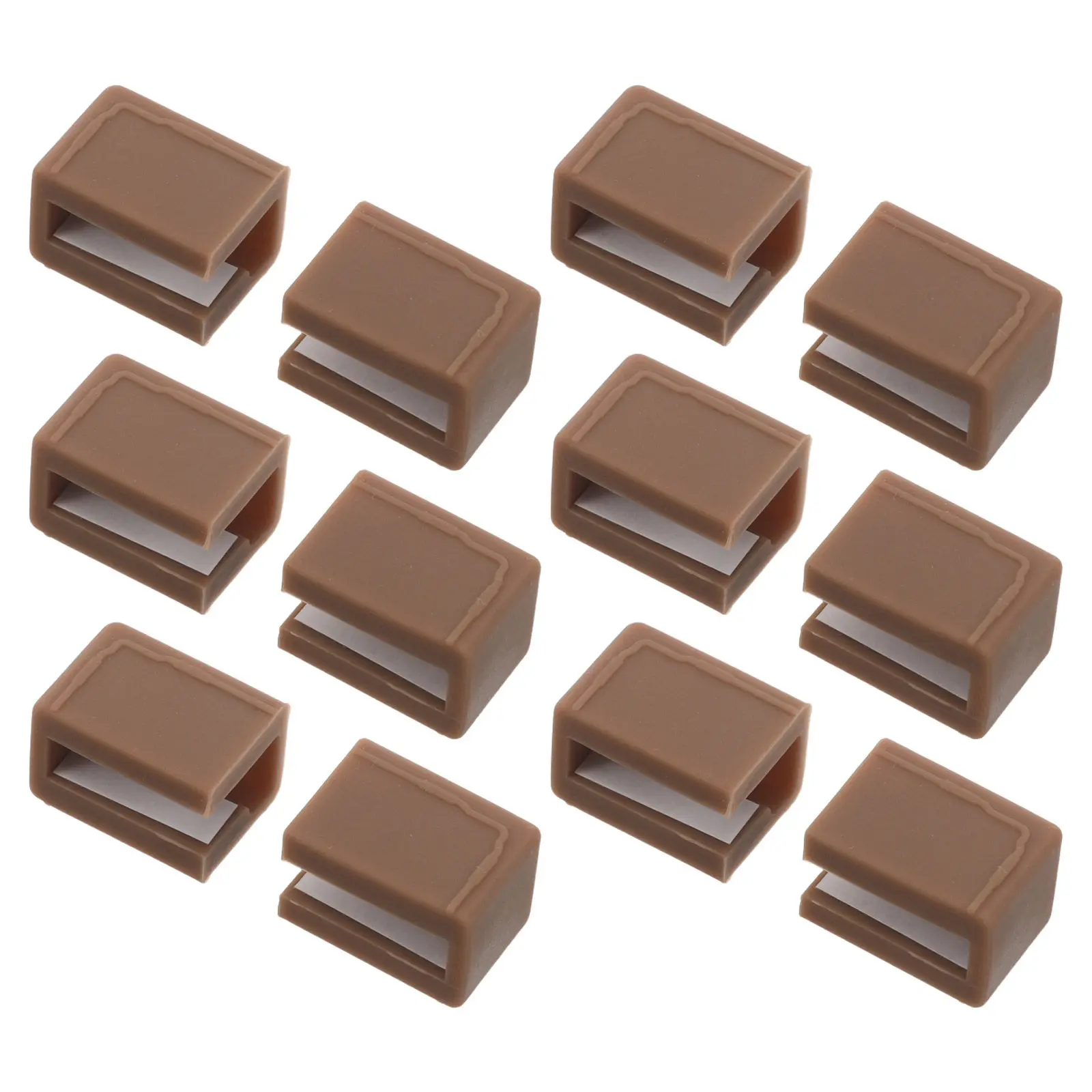 

12Pcs Child Safety Corner Guards Soft Silicone Bumpers for Table Drawer Wardrobe Coffee Table Edges Baby Proofing Home Furniture
