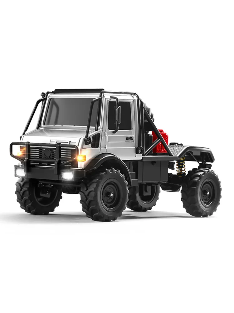 JJRC MN333 1/18 Schaal 4WD RC Klimvoertuig met Terreinvermogen Schokdempersysteem Licht metalen voorkant - afbeelding 2