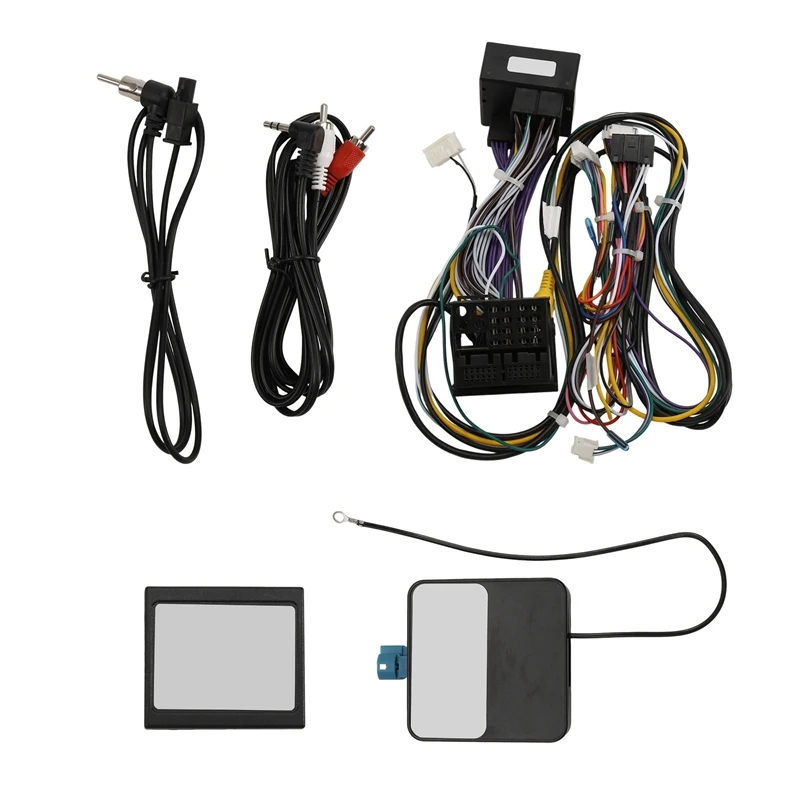 Super Sale Car 16Pin Wiring Harness Android Radio Adapter Canbus Box Decoder for BMW 1 Series 3 Series F20 F21 F30 F31 F34 F35