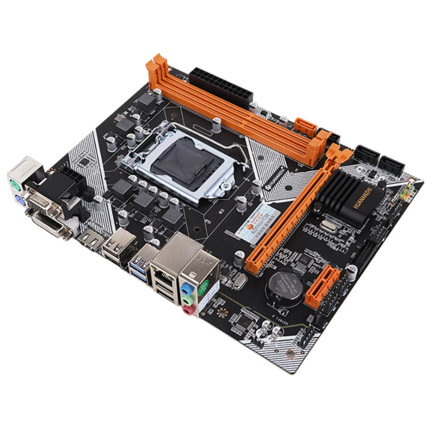 

HUANANZHI B75 Motherboard for Intel LGA1155 Socket I3 I5 I7 Xeon CPU USB 3.0 SATA III DDR3 for LGA 1155 Computer Mainboard