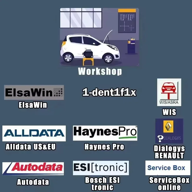 حزمة كاملة لبيانات Autodata Auto Data Alldata جميع البيانات Haynes PRO WIS Service Box Repair Software Txtatsg 2017 #3