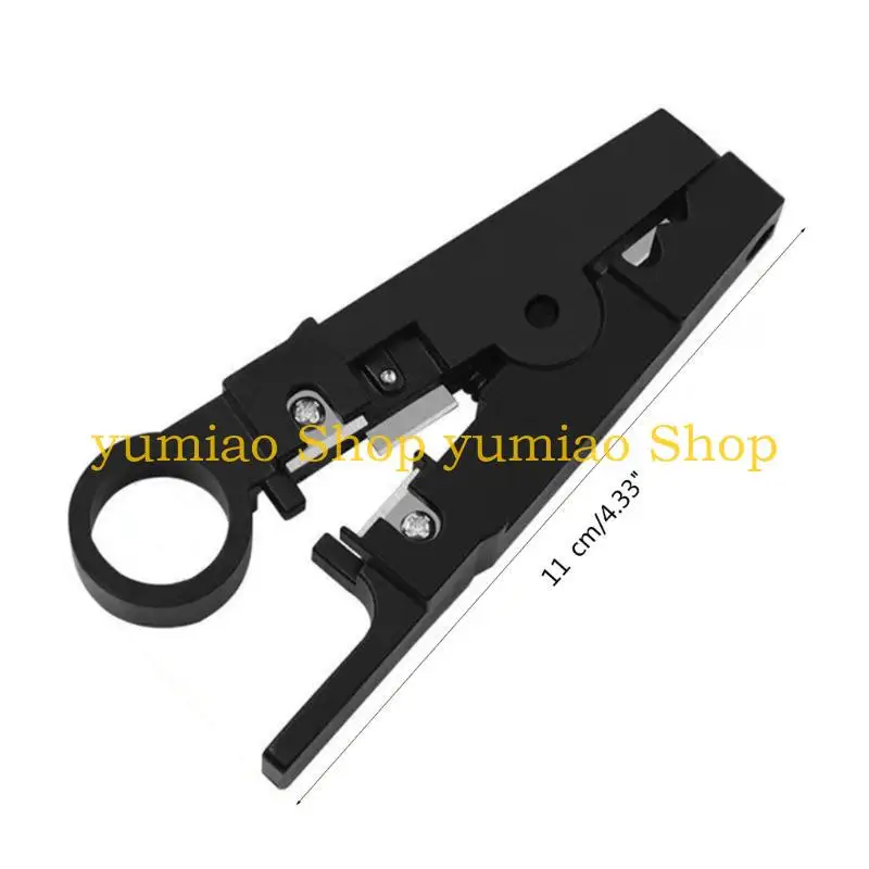 587B #501 สายเคเบิลหลายตัวนำสำหรับ UTP STP RG59/6/7/11 CAT5 CABLETER CUTTER