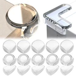 5PCS Children's Collision Angle Transparent Thickened Baby Safety Table Corner Protective Cover Coffee Table Corner Protector