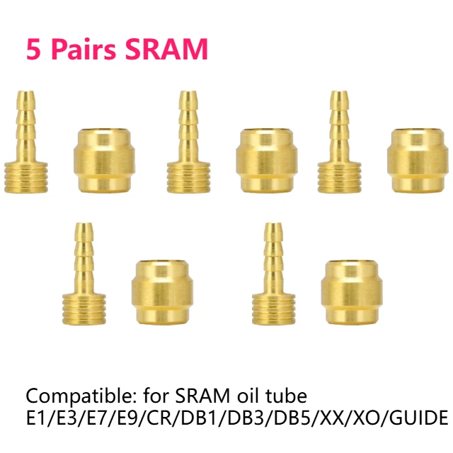 Fiets Olie Naald Rem Olijfkop Schijfrem Olie Naald Messing Set voor SHIMANO DEORE BH90 BH59 SRAM MAGURA Olie Remslang Onderdelen