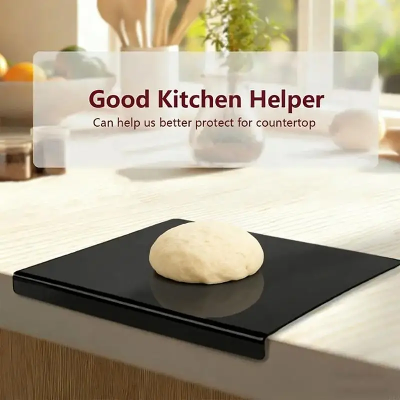 Premium Acrylic Cutting Board 3MM Thick For Kitchen With Surrounding border For Fruits Vegetables And Dough Kneading