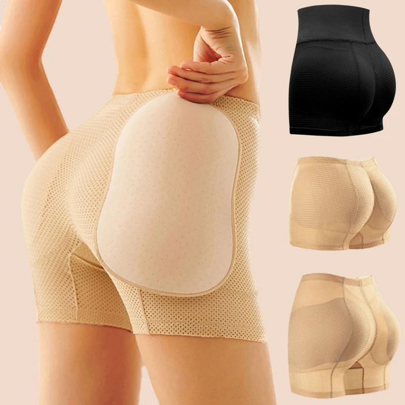 Hip Enhancer Hip Butt Cushion Panties Control Panties Butt Lifting Lifter Buttock Mesh Hole Butt Lifter Corrective Underwear