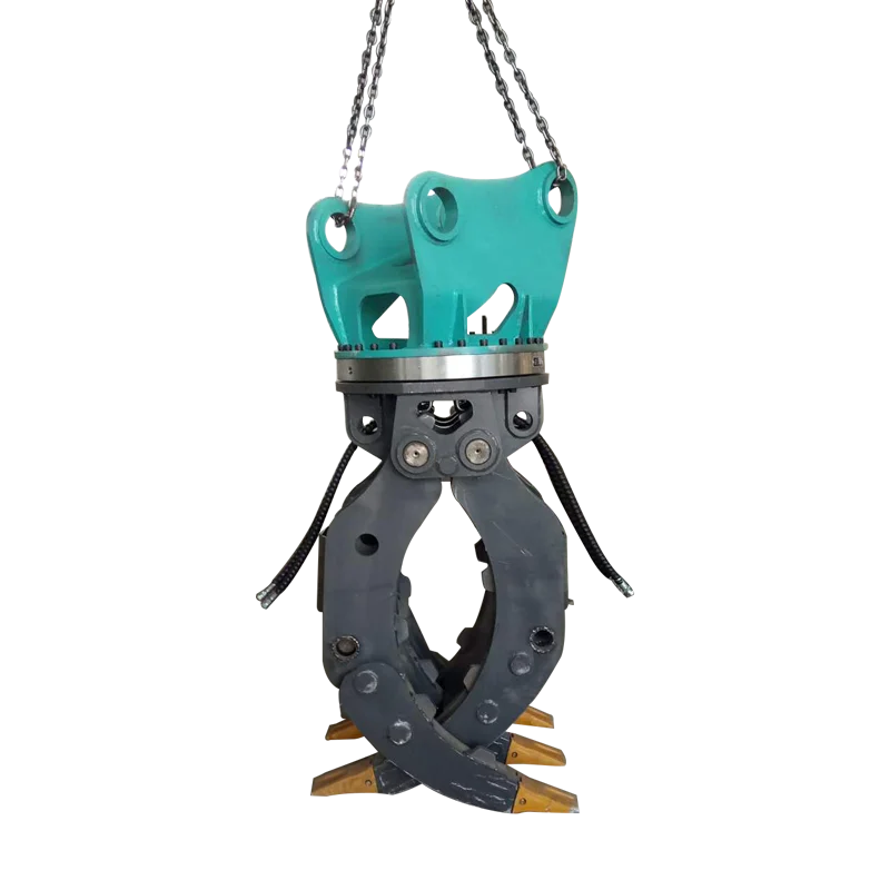 Made in china wholesale hydraulic rotator grapple excavator bucket rock grapple