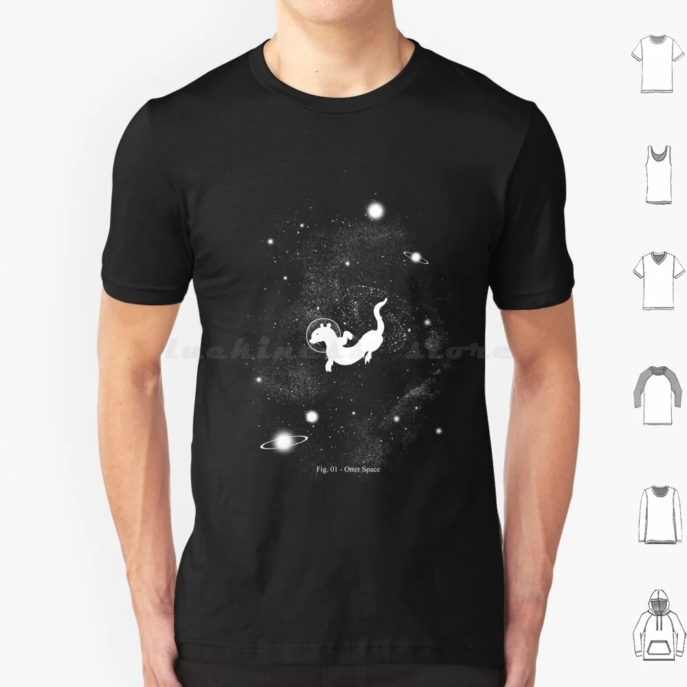 Otter Space camiseta hombres mujeres niños 6xl diseño personalizado barato Tobias Fonseca Tobe Fonseca diseño diseños geniales divertidos Tshrits baratos