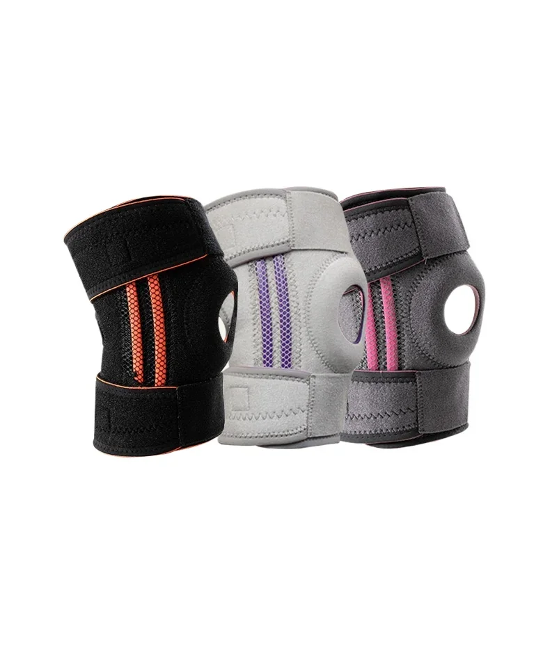 Pressure strap sports knee guard basketball riding outdoor climbing meniscus joint knee guard running air shield