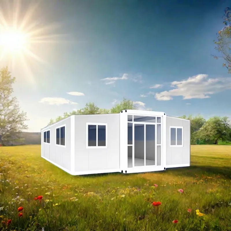 Stackable Foldable Prefab House Multi Layer Superimposition Land Saving Stable Bearing Structure Modular Building For Dormitory