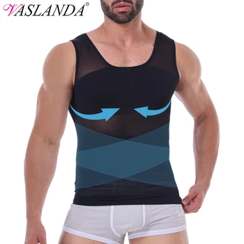 TUNIControl-Chemise de Compression Amincissante pour Homme, Sous-vêtement Façonnant le Corps, Précieux