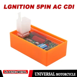 5 Pin AC CDI Box with DIP Switch Motorcycle Lgnition Speed limit4000-12000 For WAVE100 Racing YX140 Competitive Racing YX160