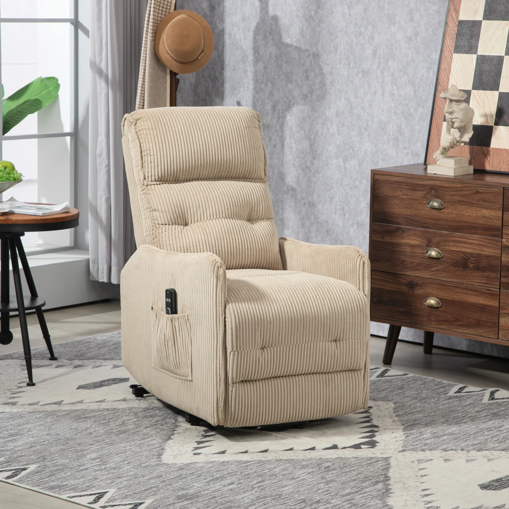 

Recliner Chair, Electric Recliner Chairs for Adults, Power Reclining Chair Seat , Fabric Recliner Sofa for Living Room, Bedroom