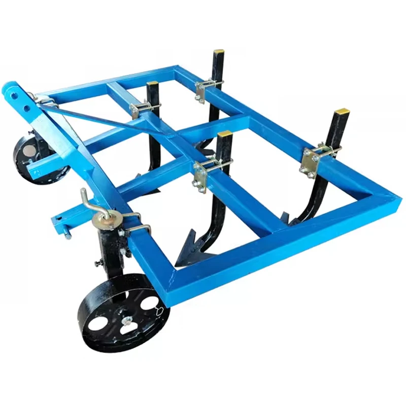 New Row Tillage Plow Four - wheeled Vehicle with Row Tillage Weeder Suitable for Weeding  Fields