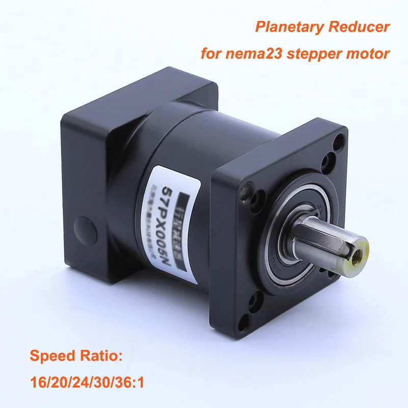 

16:1 20:1 24:1 30:1 36:1 57mm Planet Reducer 30N.m for Nema 23 Stepper Motor Brushless DC motor