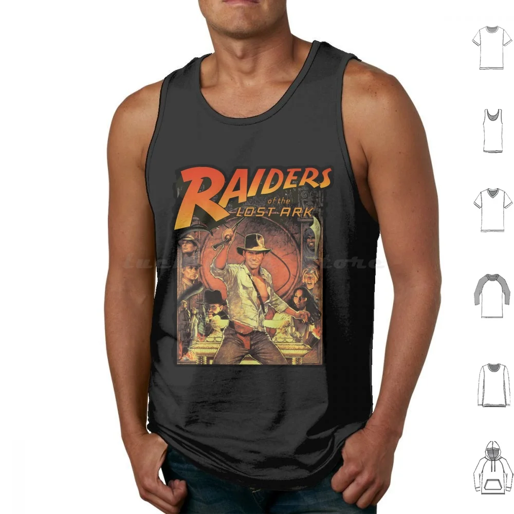 Raiders Vintage Tank Tops Print Cotton Indiana Jones Indiana Jones And The Dial Of Destiny The Dial Of Destiny