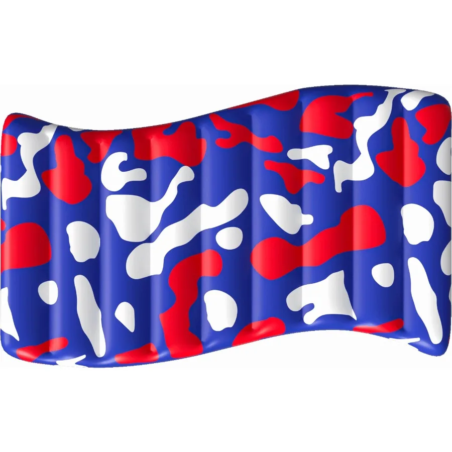 

Red, White and Blue Inflatable Pool Lounger, Ages 8 and up, Unisex