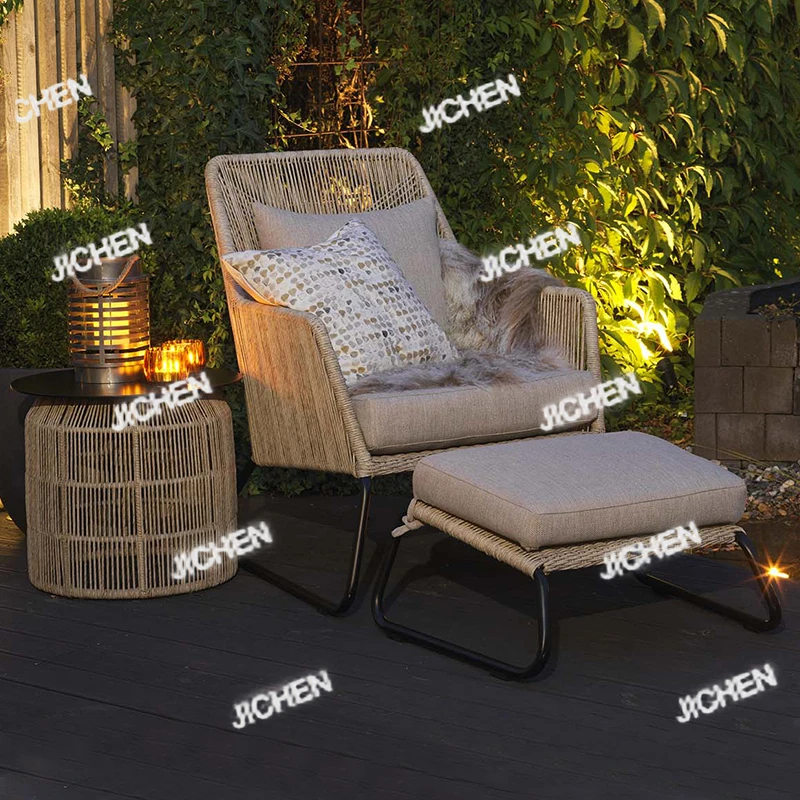 

Столы и стулья для уличного балкона, домашний диван из ротанга, кресло для отдыха, стул из ротанга, чайный столик, комбинированный двор из трех частей