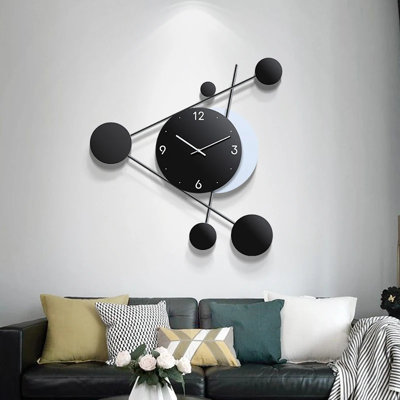 modern minimalist wall clock living room creative trend atmosphere dining room home decoration wall hanging table clock