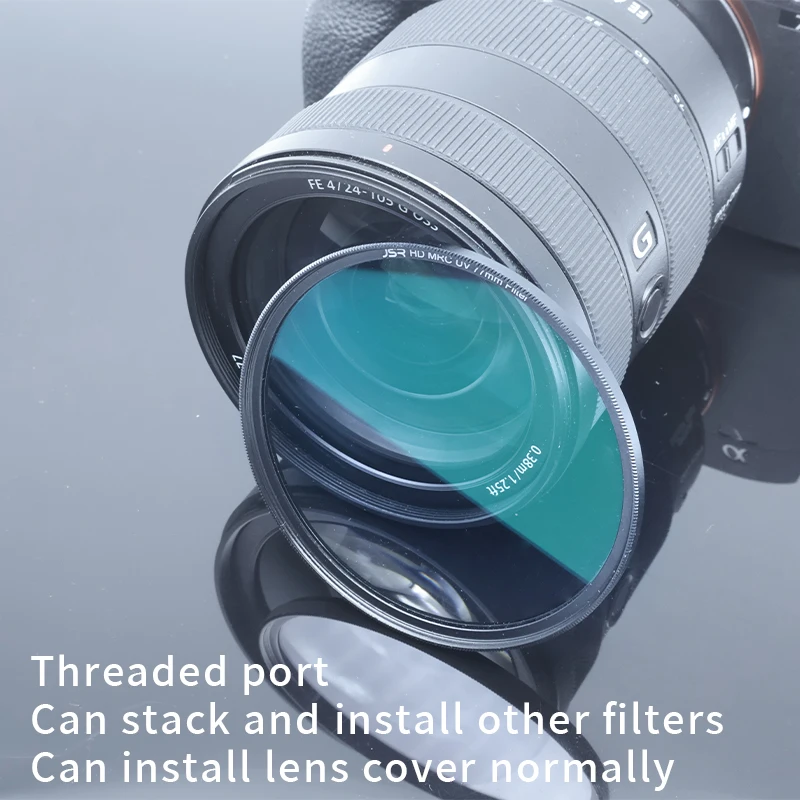 Suitable for Canon, Sony, Nikon DSLR camera filters, UV protective lenses, and protective photography lenses