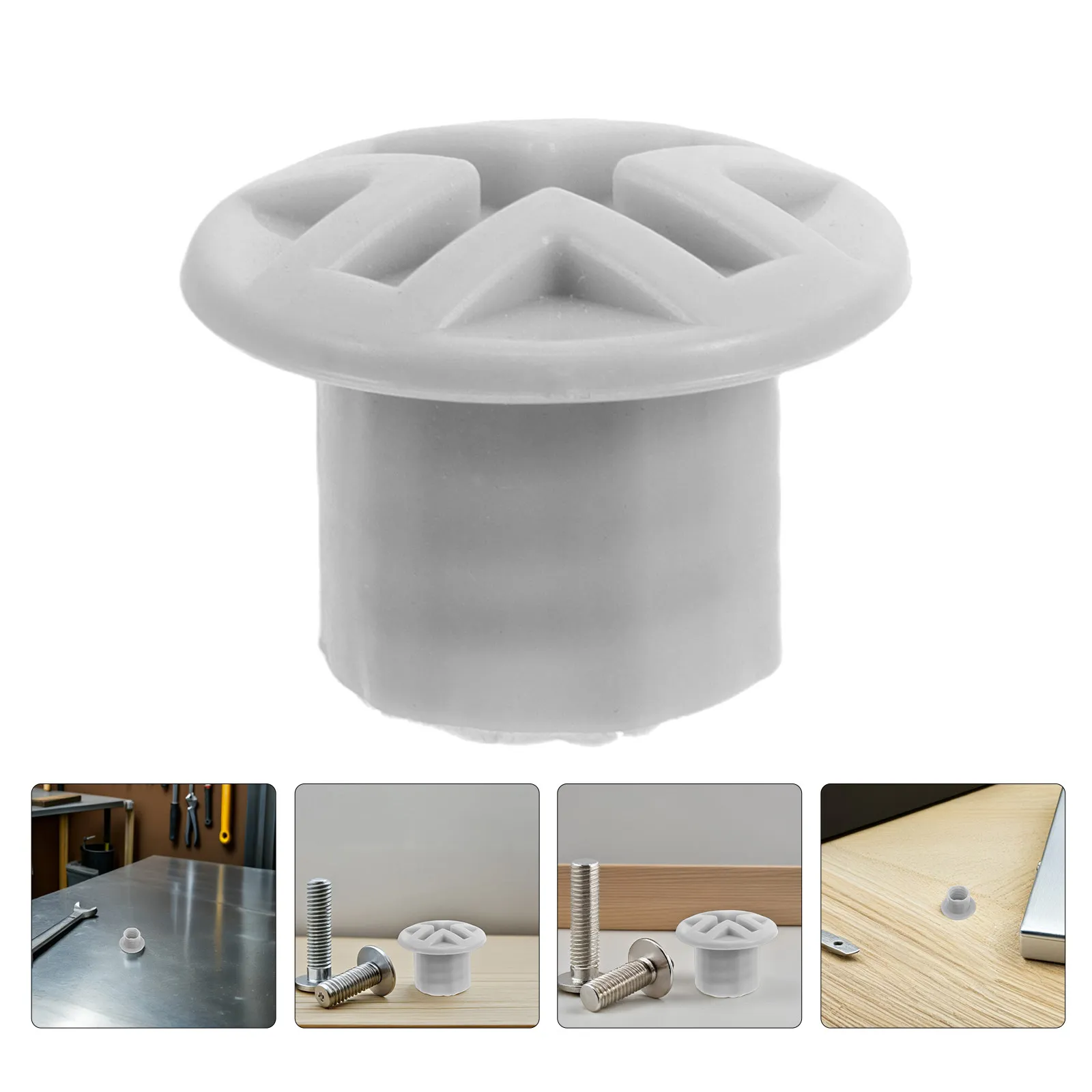 8Pcs Toddler Slide Screw Caps Plastic 1.5cm Inner Diameter Replacement Covers Outdoor Playground Slide Repair Kit Stable Fixing