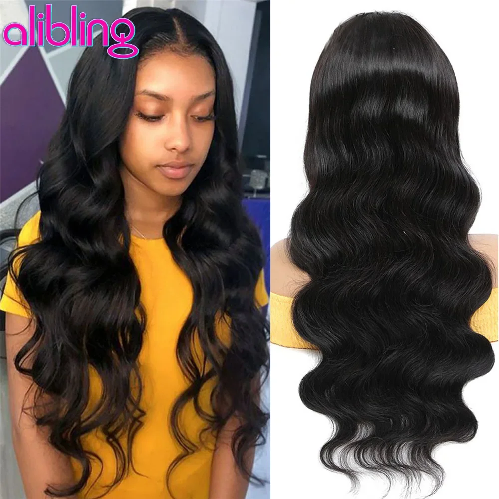 30 34 Inch 13x4 HD Frontal Wig Transparent 13X6 Lace Front Wig Human Hair 4x4 Bling Hair Body Wave Lace Closure Wigs For Women