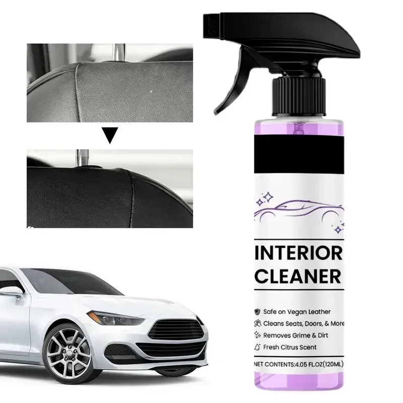 

Car Seat Detailing Cleaner Leather Refurbishment Cleaning Agent Multi-Purpose Anti-Aging Cleaner Tool Auto Interior Clean Spray