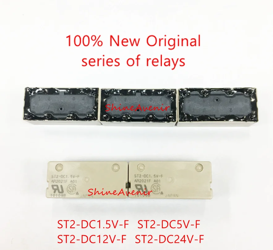 

15pcs ST2-DC1.5V-F ST2-DC5V-F ST2-DC12V-F ST2-DC24V-F Full series of relays, 100% original